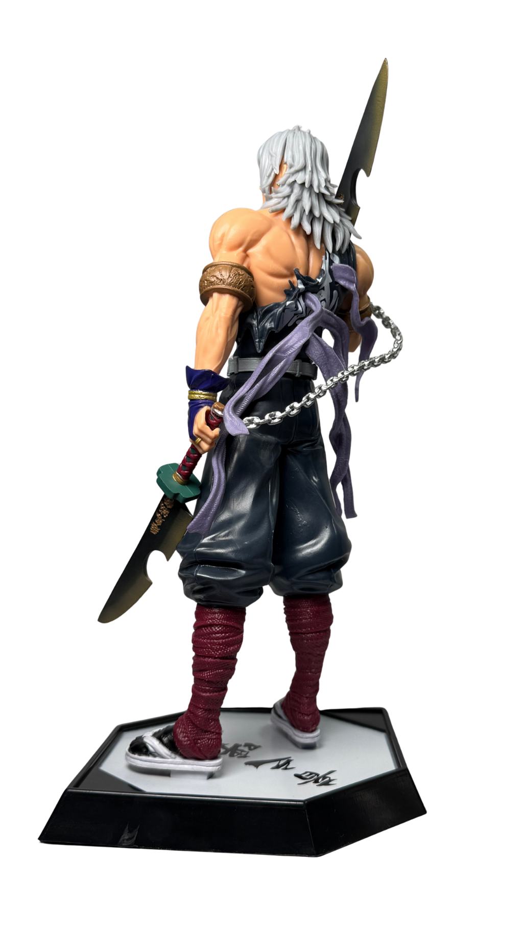 Tengen Uzui Dual Chained Nichirin Blades Action Figure (30Cm)