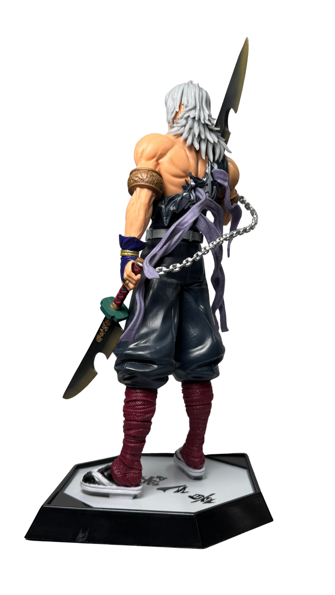 Tengen Uzui Dual Chained Nichirin Blades Action Figure (30Cm)