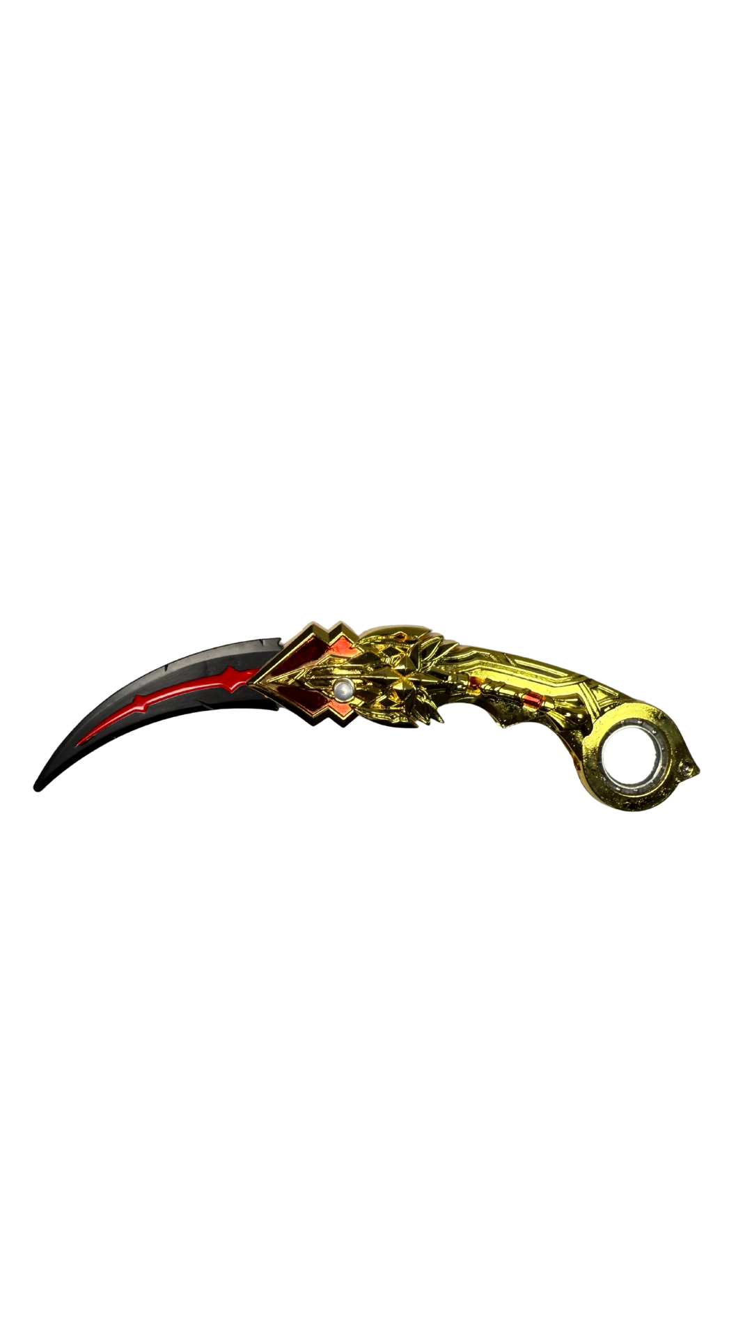 Dominator Karambit Gold & Black Fantasy Knife | Hellzone