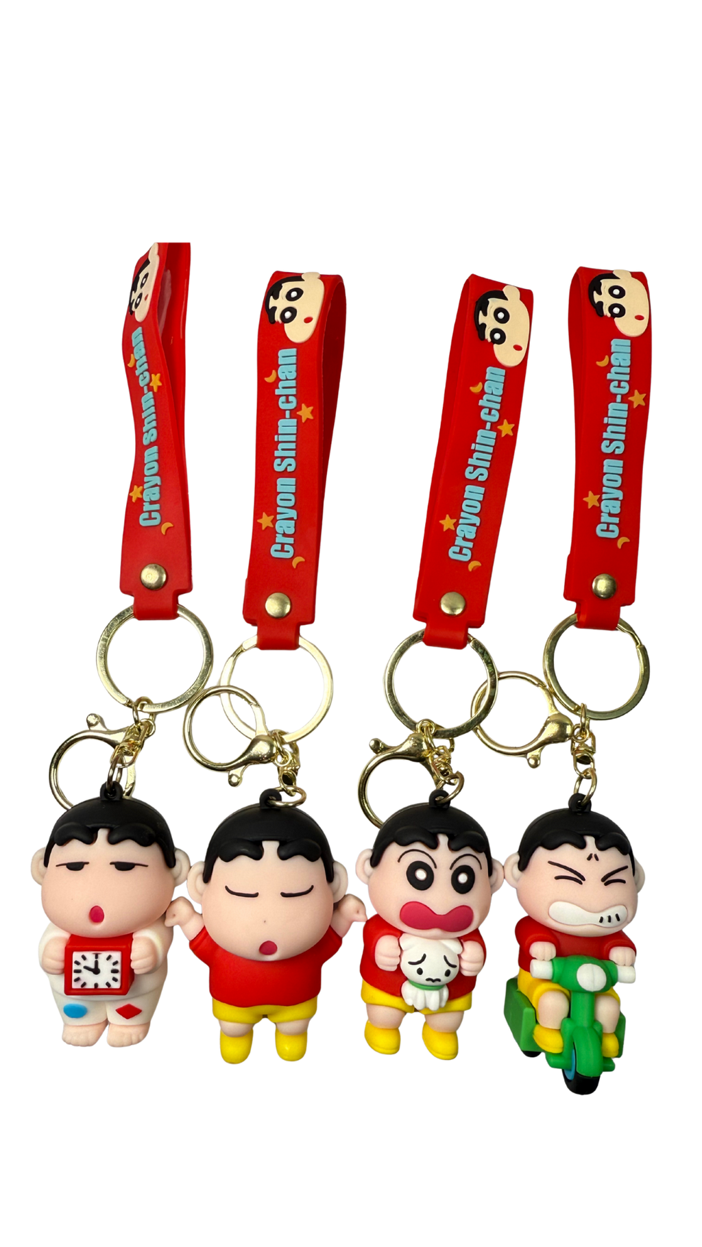 Shin-chan 4 Piece Set Keychain | Hellzone