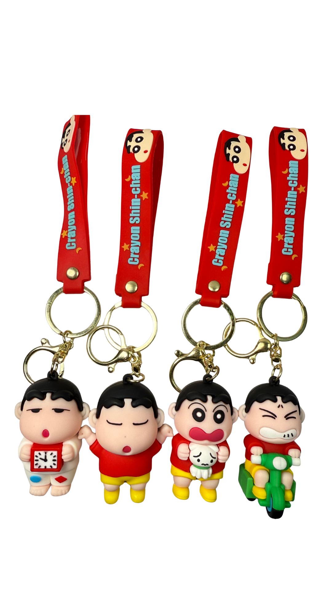 Shin-chan 4 Piece Set Keychain | Hellzone