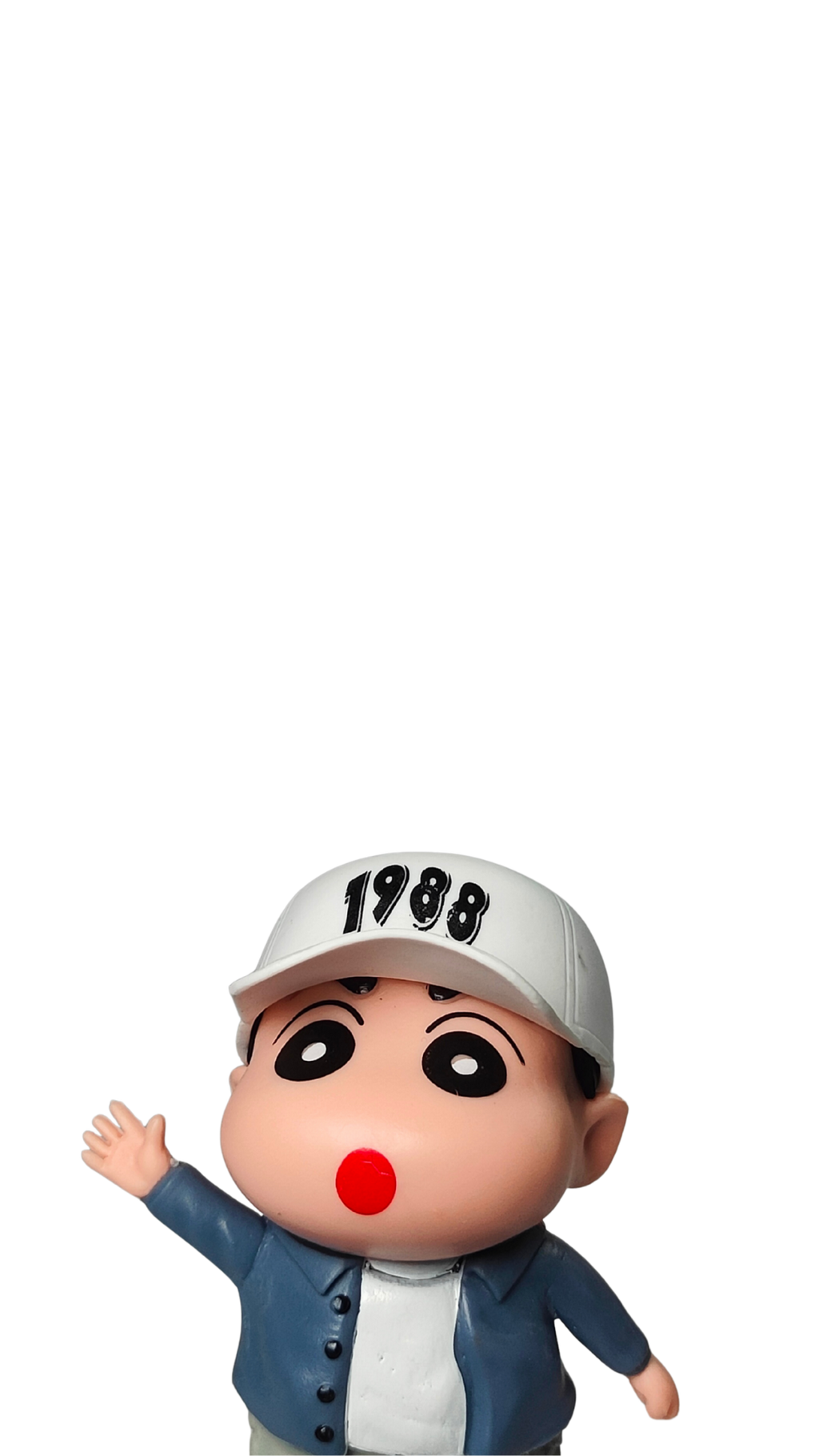 Shin-chan Blue Jacket & '1988' Cap Miniature | Hellzone