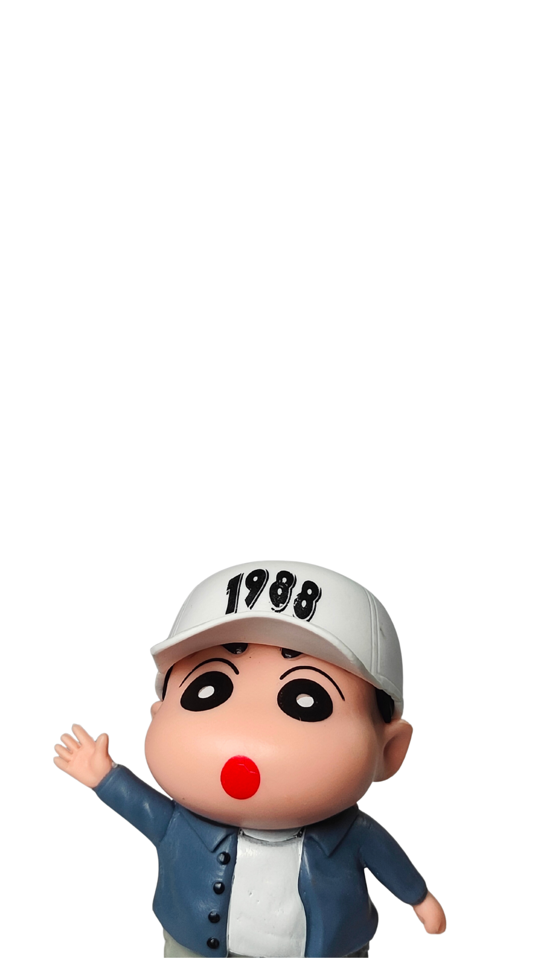 Shin-chan Blue Jacket & '1988' Cap Miniature | Hellzone