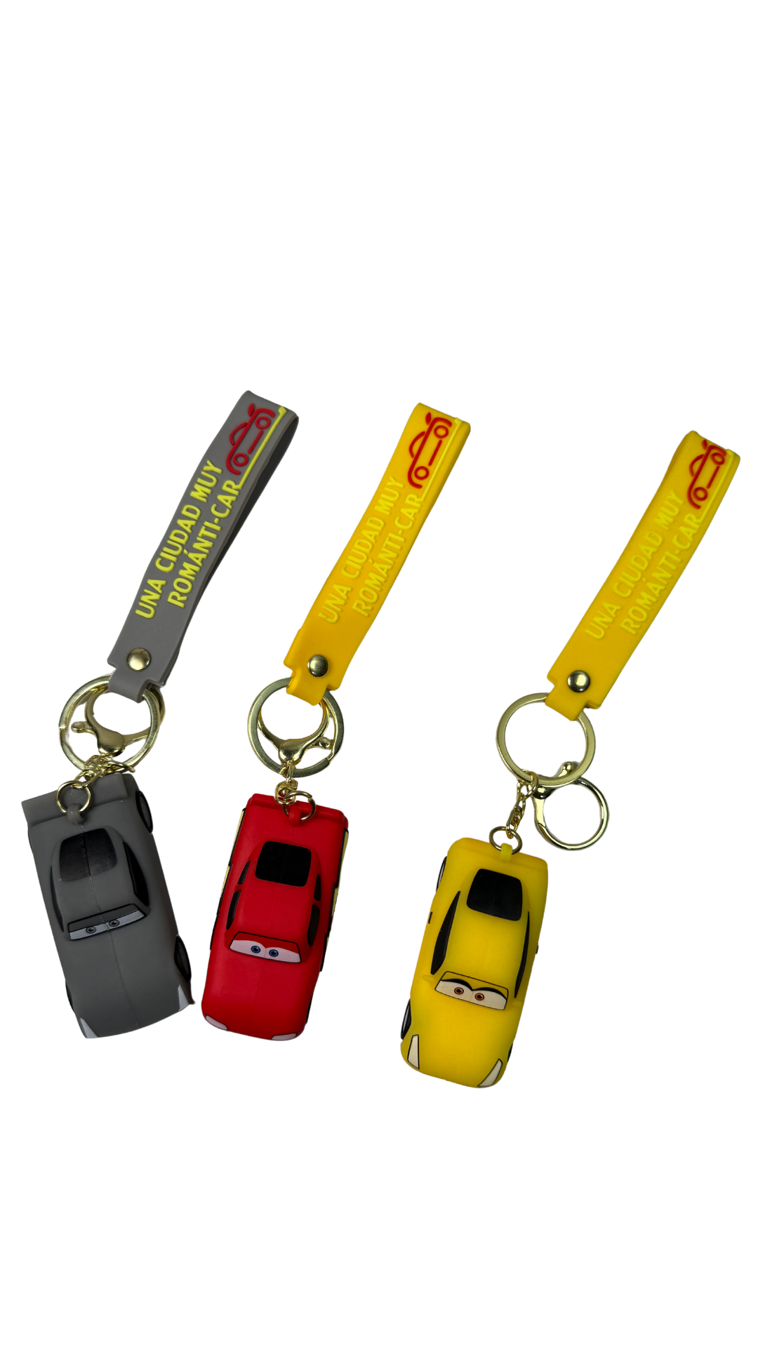 Disney McQueen Cars 3 Piece Set Keychain | Hellzone