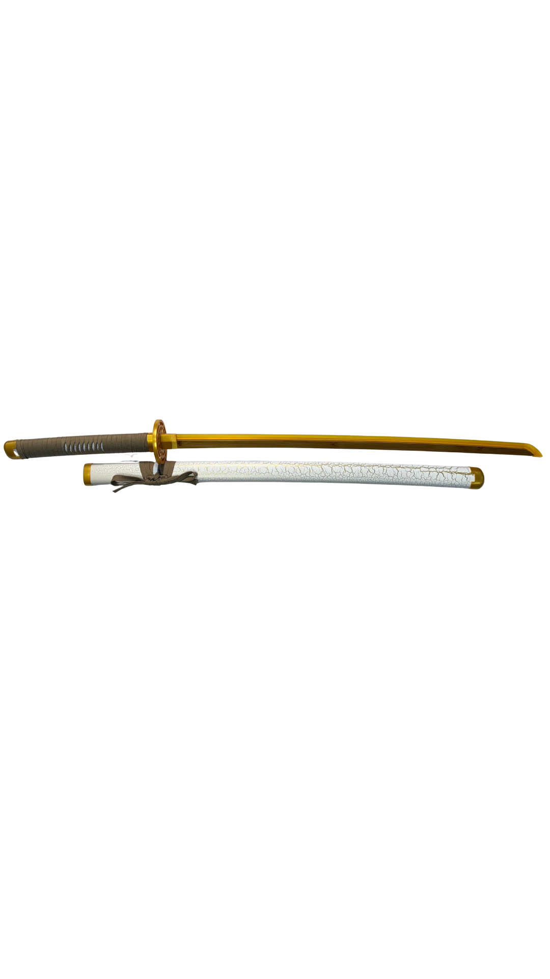 Zenitsu Agatsuma Golden LED Katana (104 Cm) | Hellzone