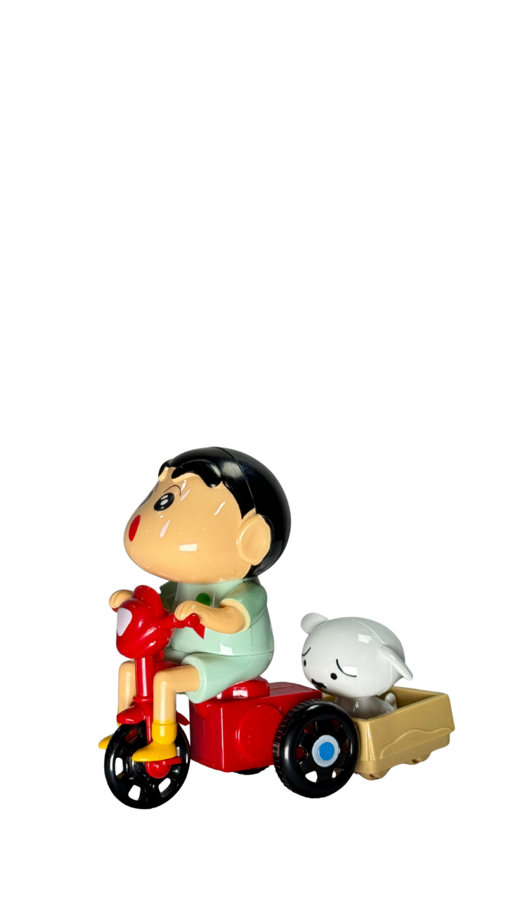 Shin-chan & Shiro Tricycle Figure| Hellzone