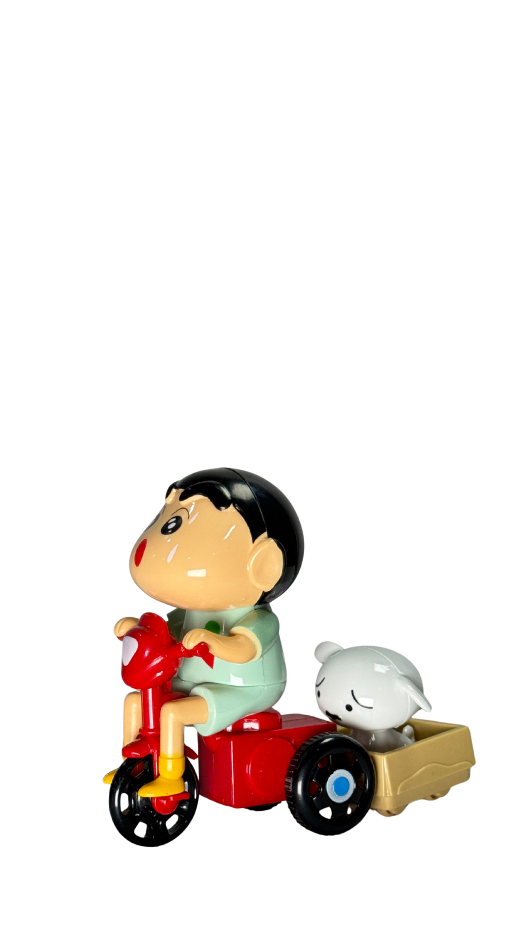 Shin-chan & Shiro Tricycle Figure| Hellzone