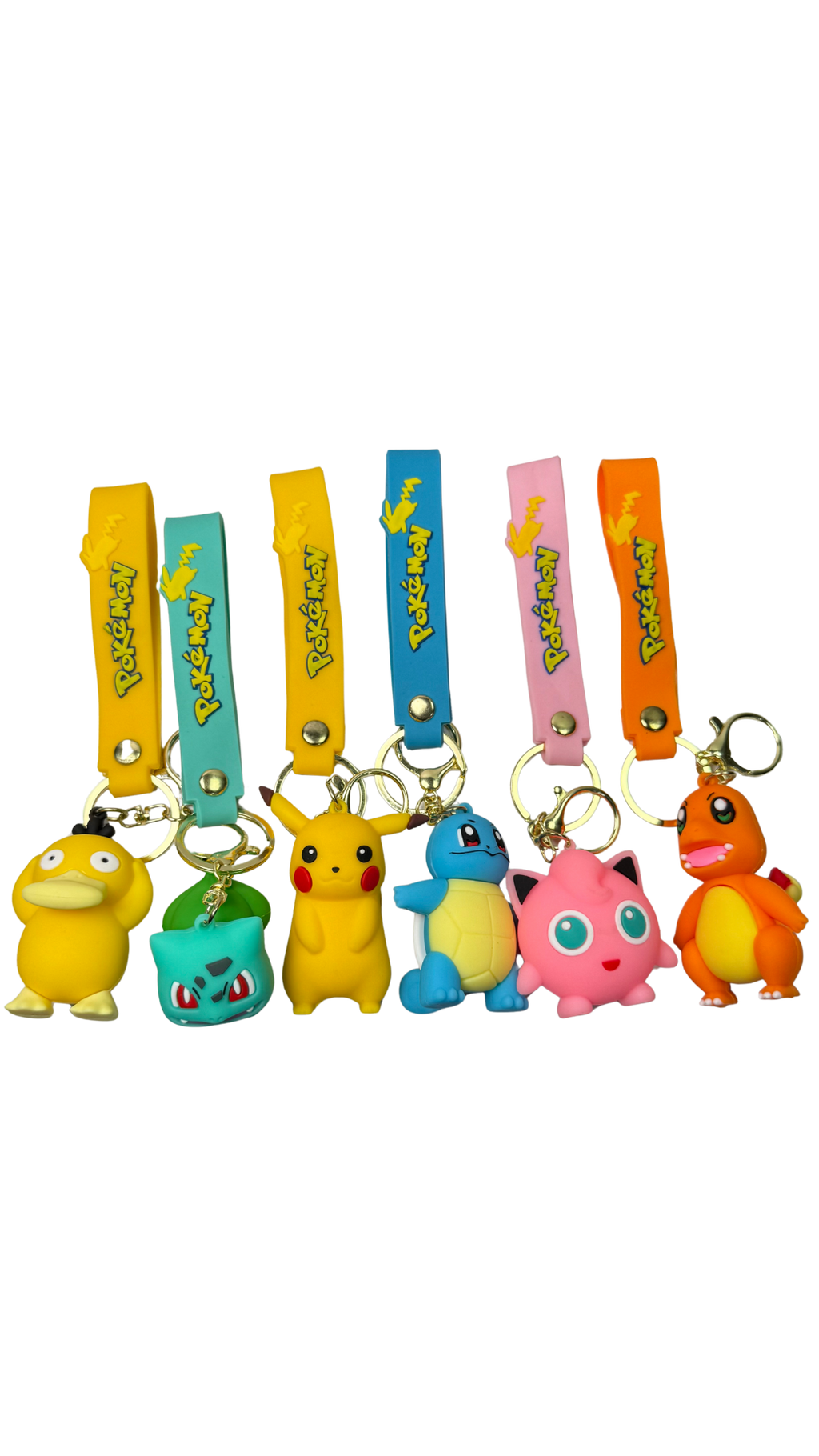 Pokemon 6 Piece Set Keychain | Hellzone