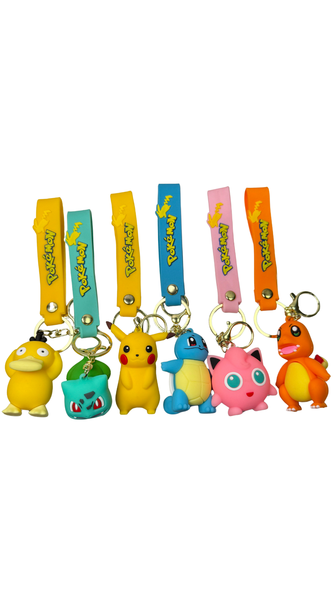 Pokemon 6 Piece Set Keychain | Hellzone