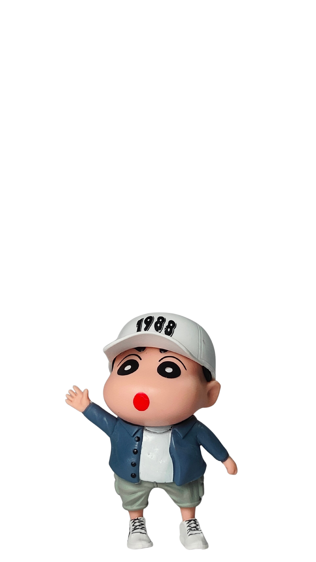 Shin-chan Blue Jacket & '1988' Cap Miniature | Hellzone