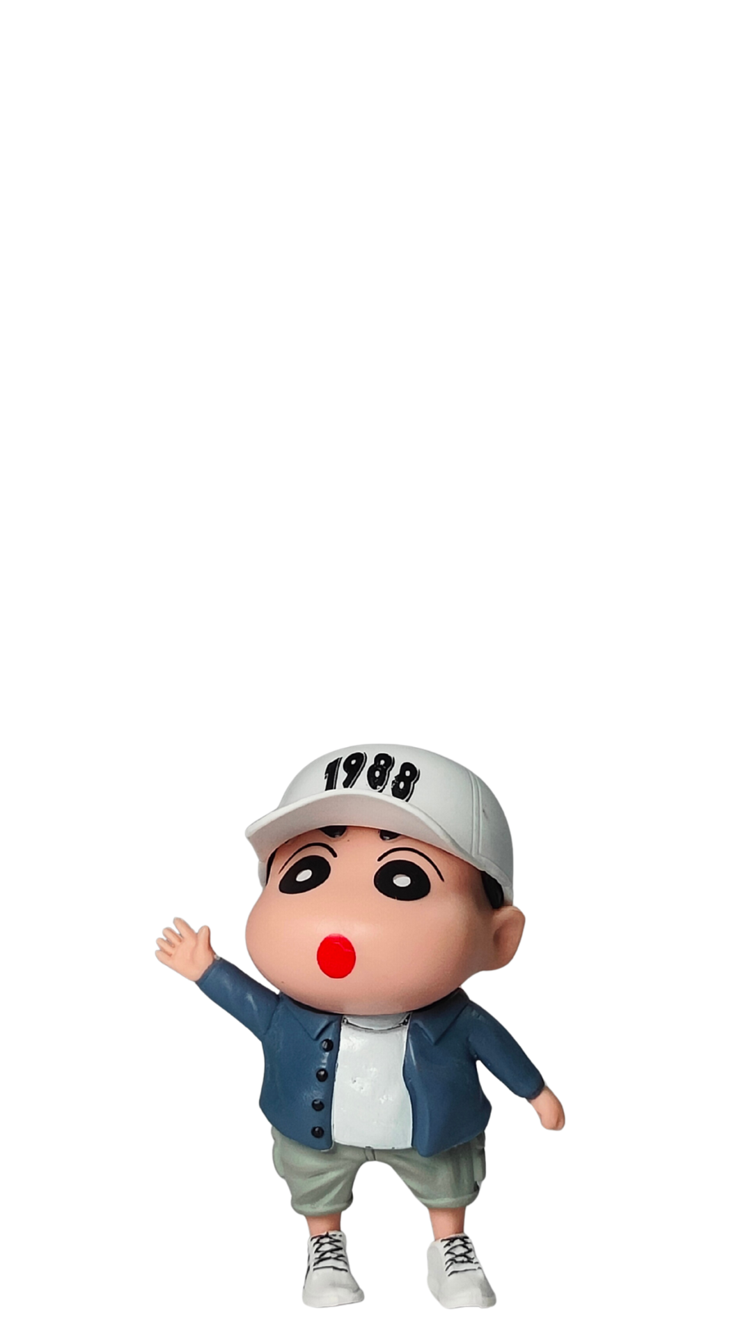 Shin-chan Blue Jacket & '1988' Cap Miniature | Hellzone