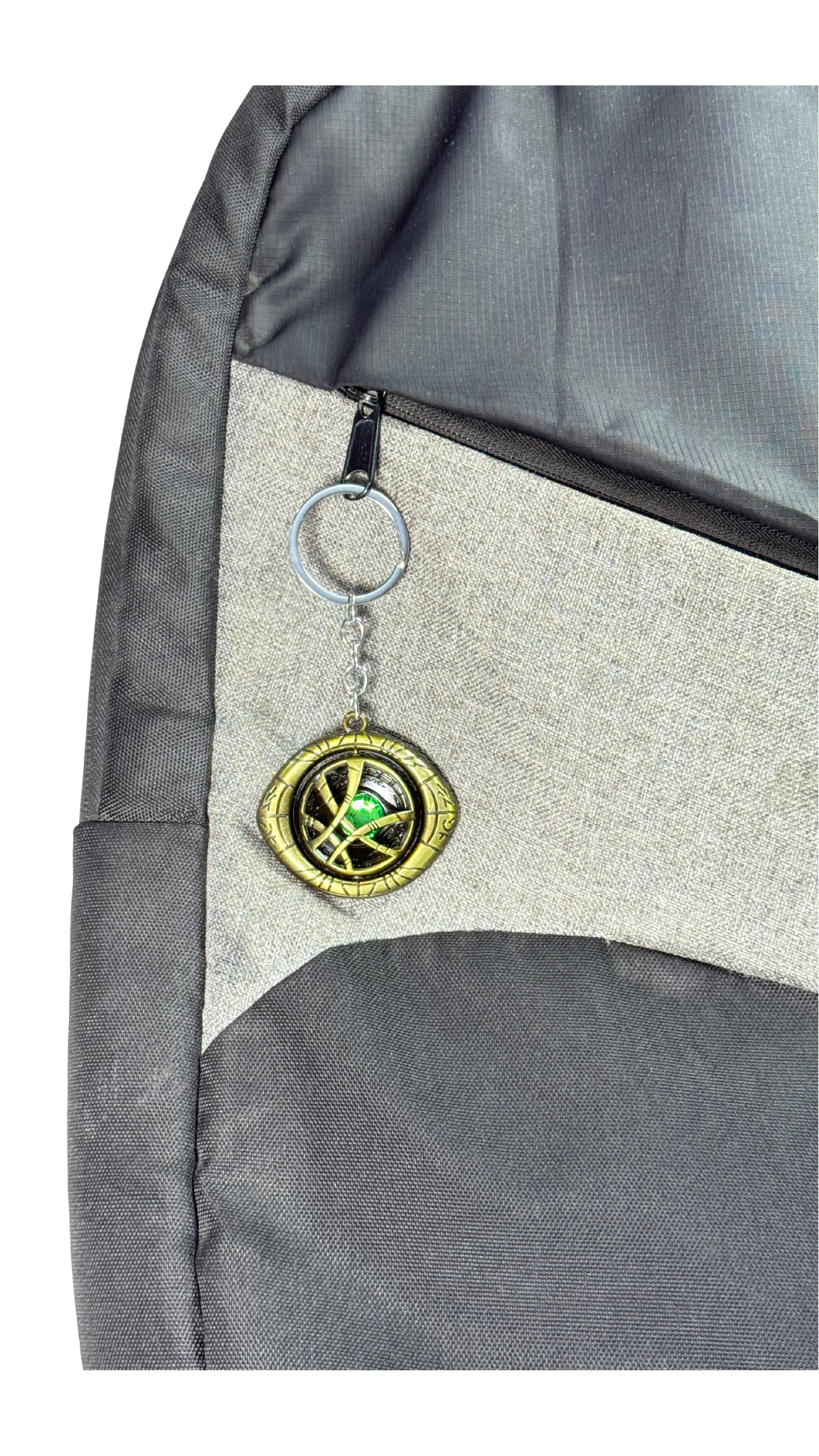 Doctor Strange Eye of Agamotto with Time Stone Keychain | Hellzone