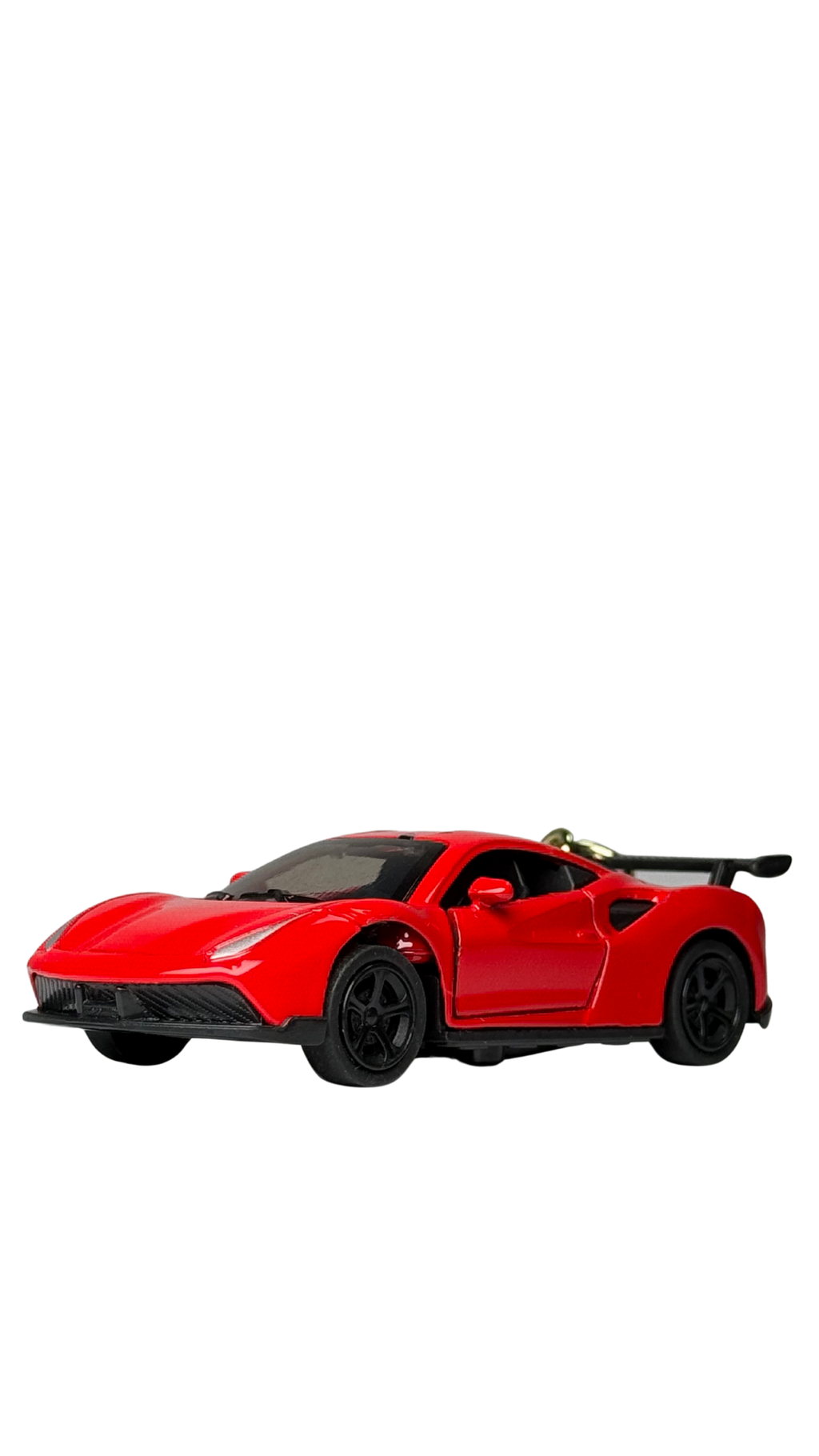 Red Italian Sports Car Functional Opening Doors & Engine Cover Keychain | Hellzone