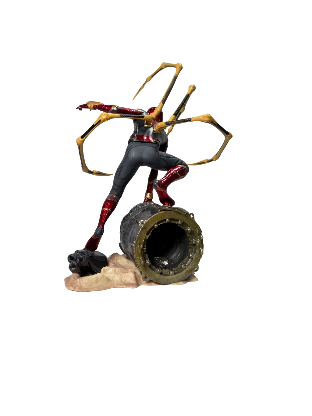 Iron Spider-Man with Mechanical Spider Legs Statue | Premium Detailed Marvel Superhero Collectible Figure