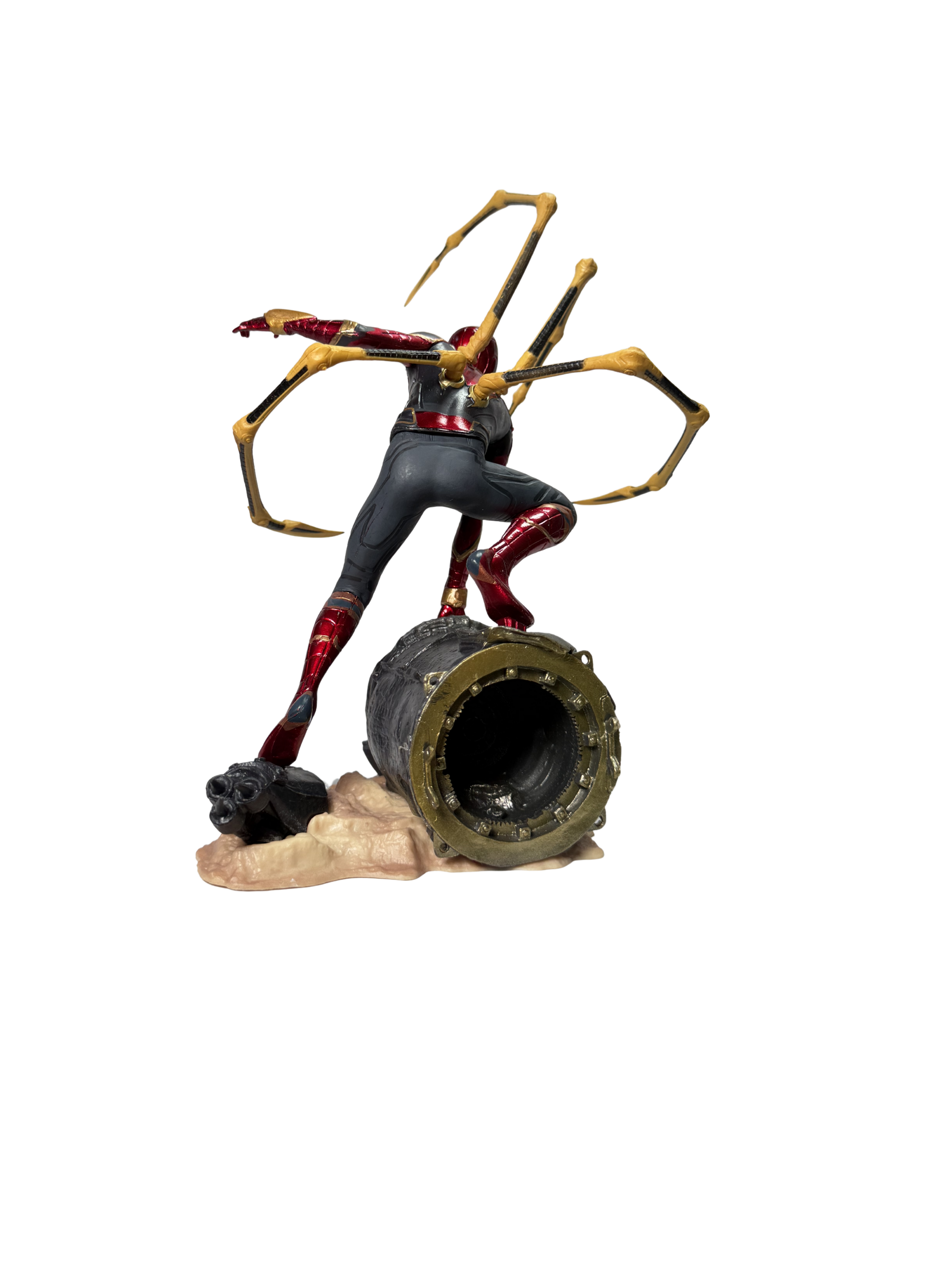 Iron Spider-Man with Mechanical Spider Legs Statue | Premium Detailed Marvel Superhero Collectible Figure