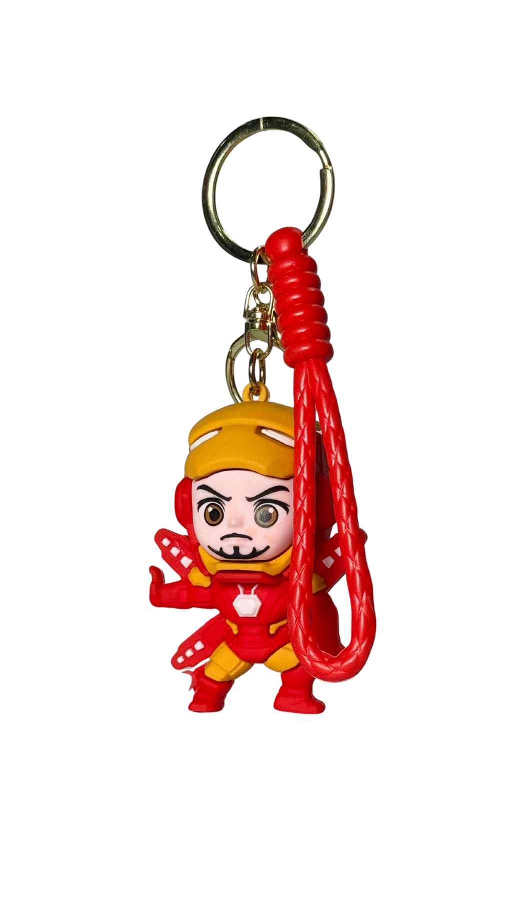 Iron Man Mask Off Chibi Keychain | Hellzone