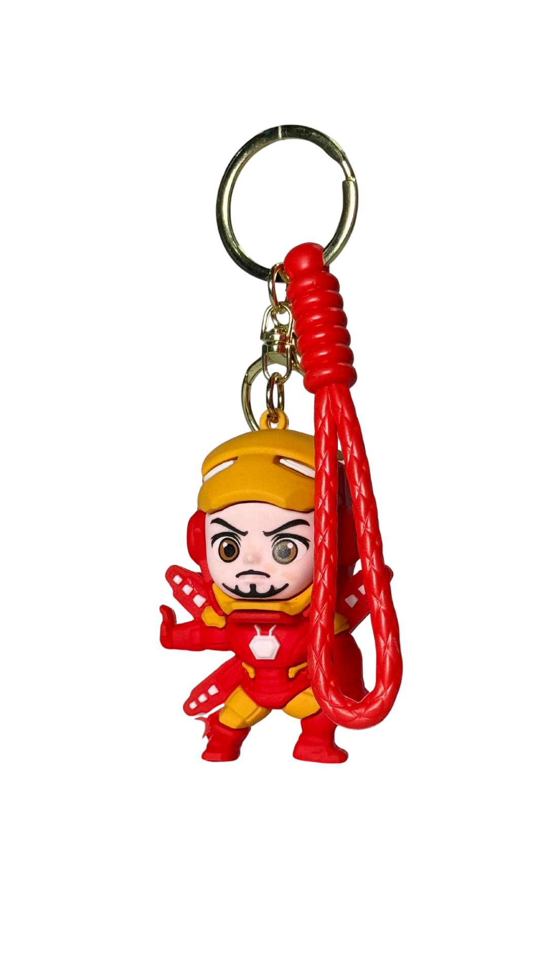 Iron Man Mask Off Chibi Keychain | Hellzone