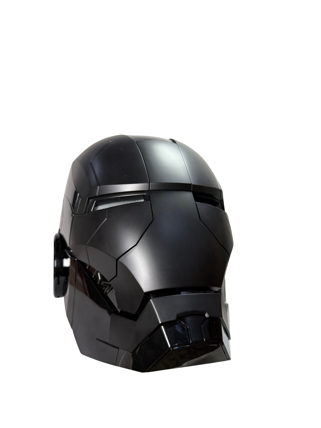 Iron Man Mark V Helmet with Fully Automatic | Black Electronic Cosplay Helmet | Marvel Collectible