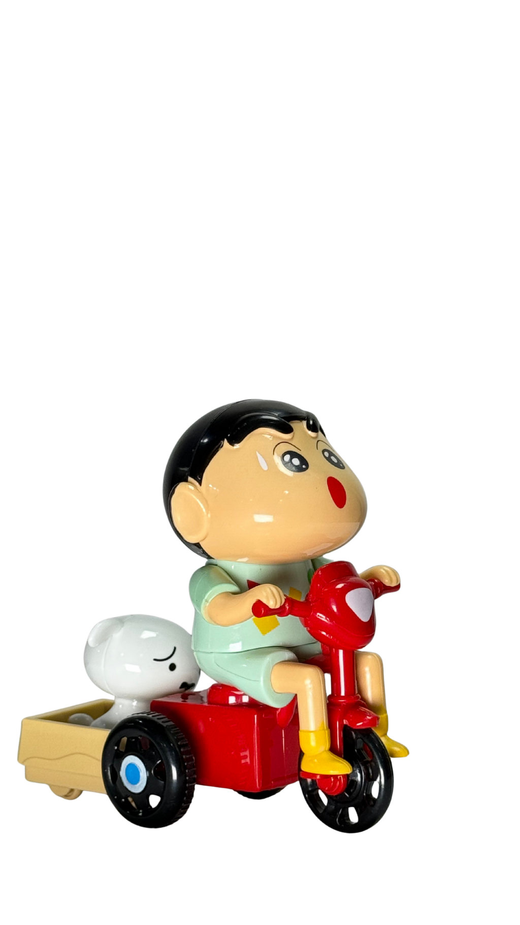 Shin-chan & Shiro Tricycle Figure| Hellzone