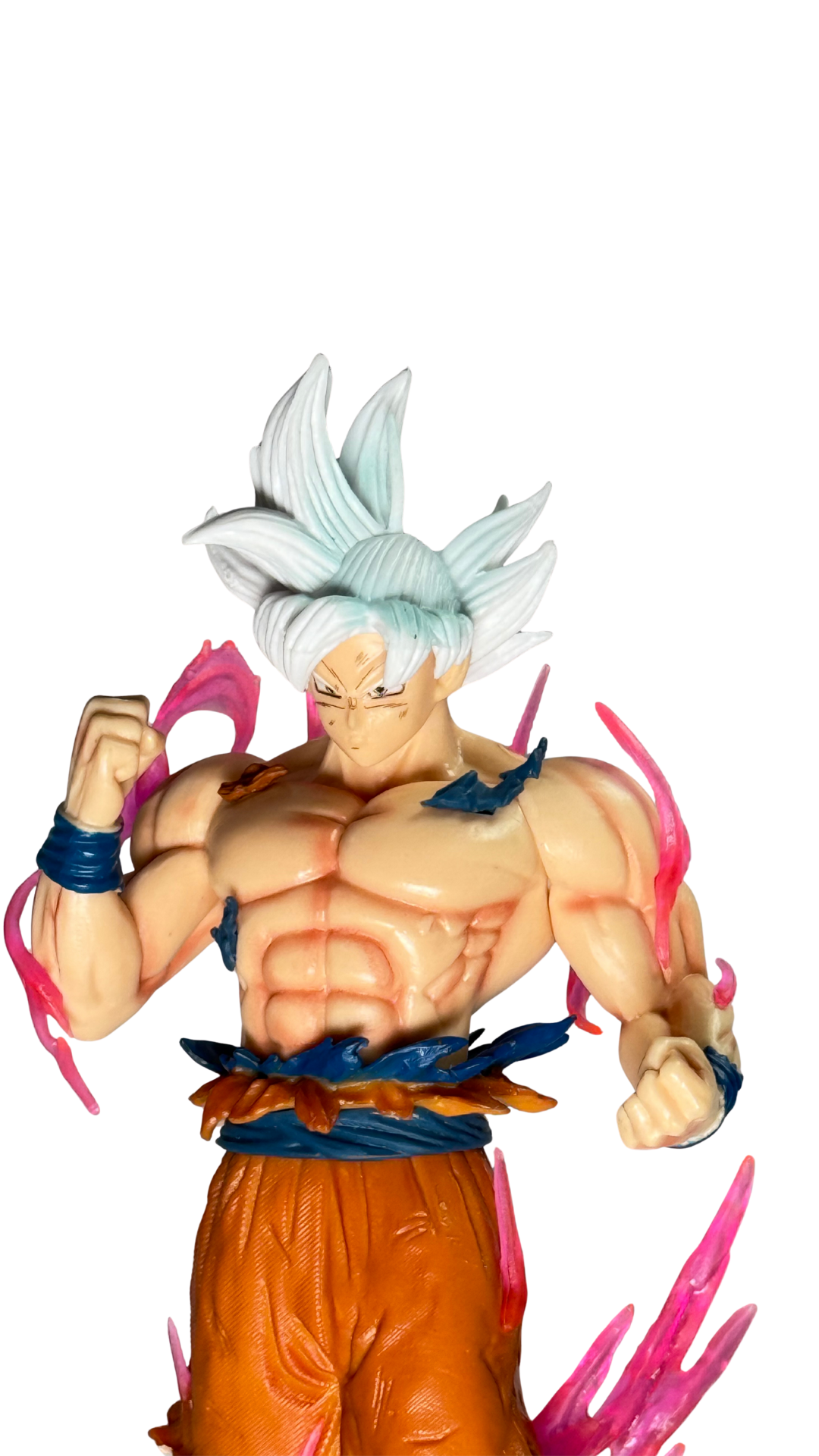 Goku Mastered Ultra Instinct with Pink Aura Action Figure (24Cm) | Hellzone