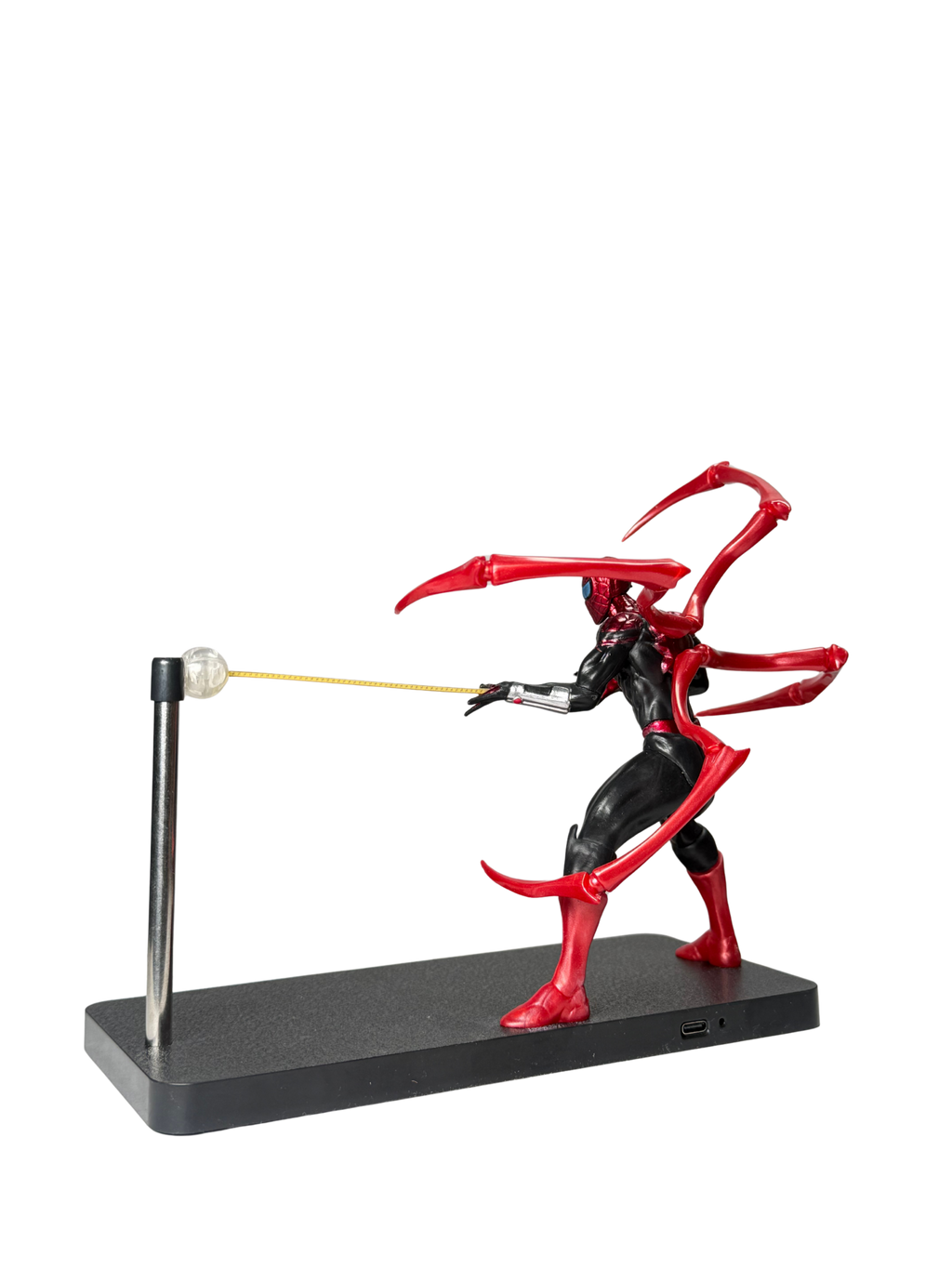 Superior Spider-Man Action Figure with White LED Desk Lamp| Hellzone