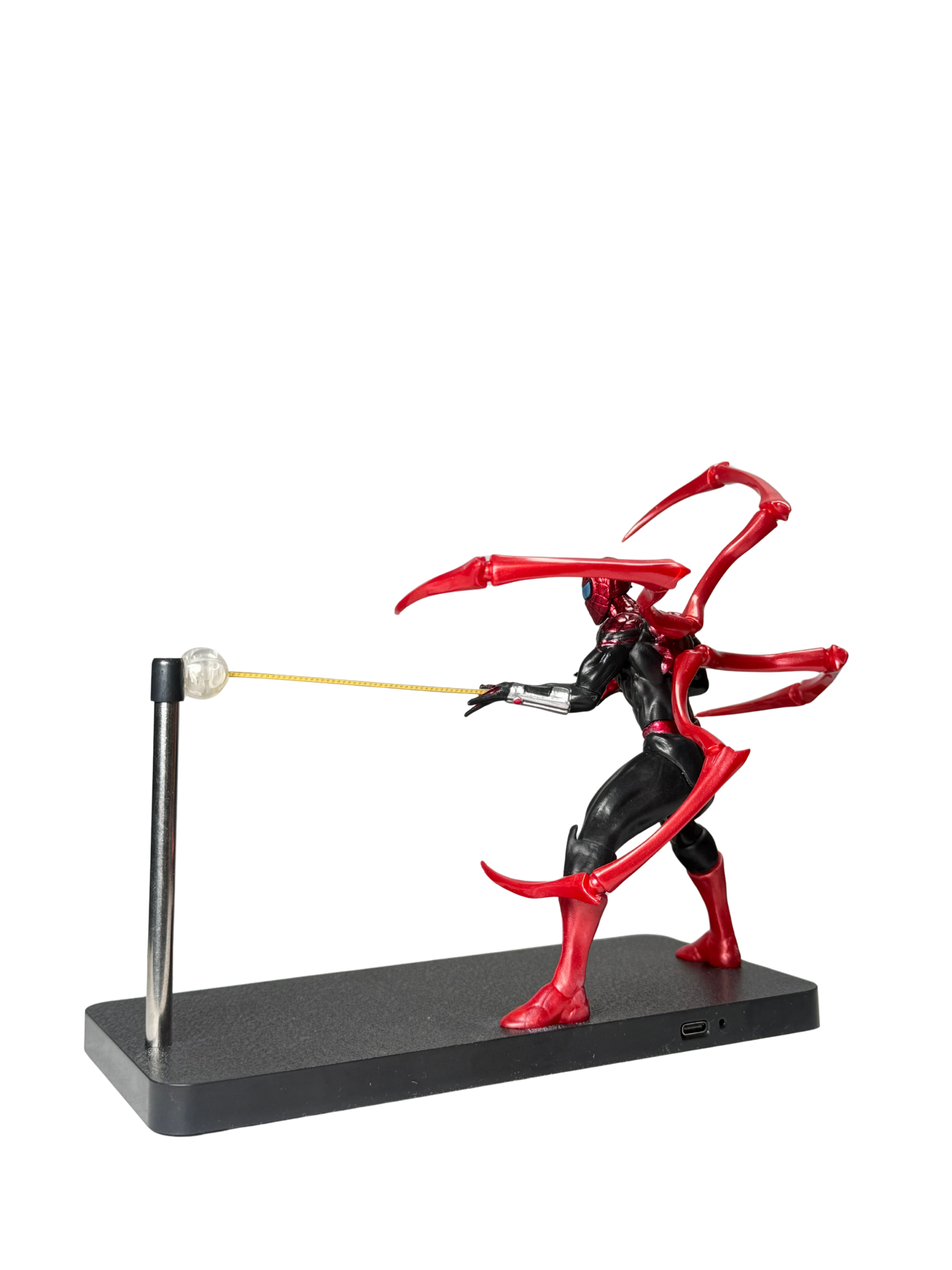 Superior Spider-Man Action Figure with White LED Desk Lamp| Hellzone