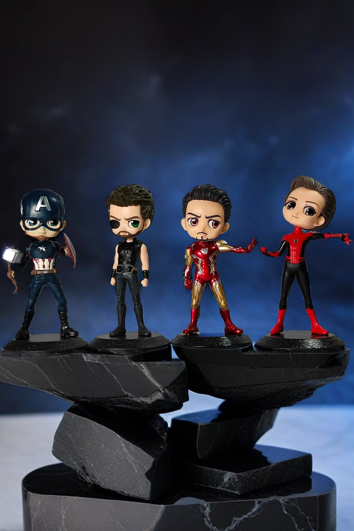 Marvel Endgame Avengers Figure Set Q Posket | Hellzone