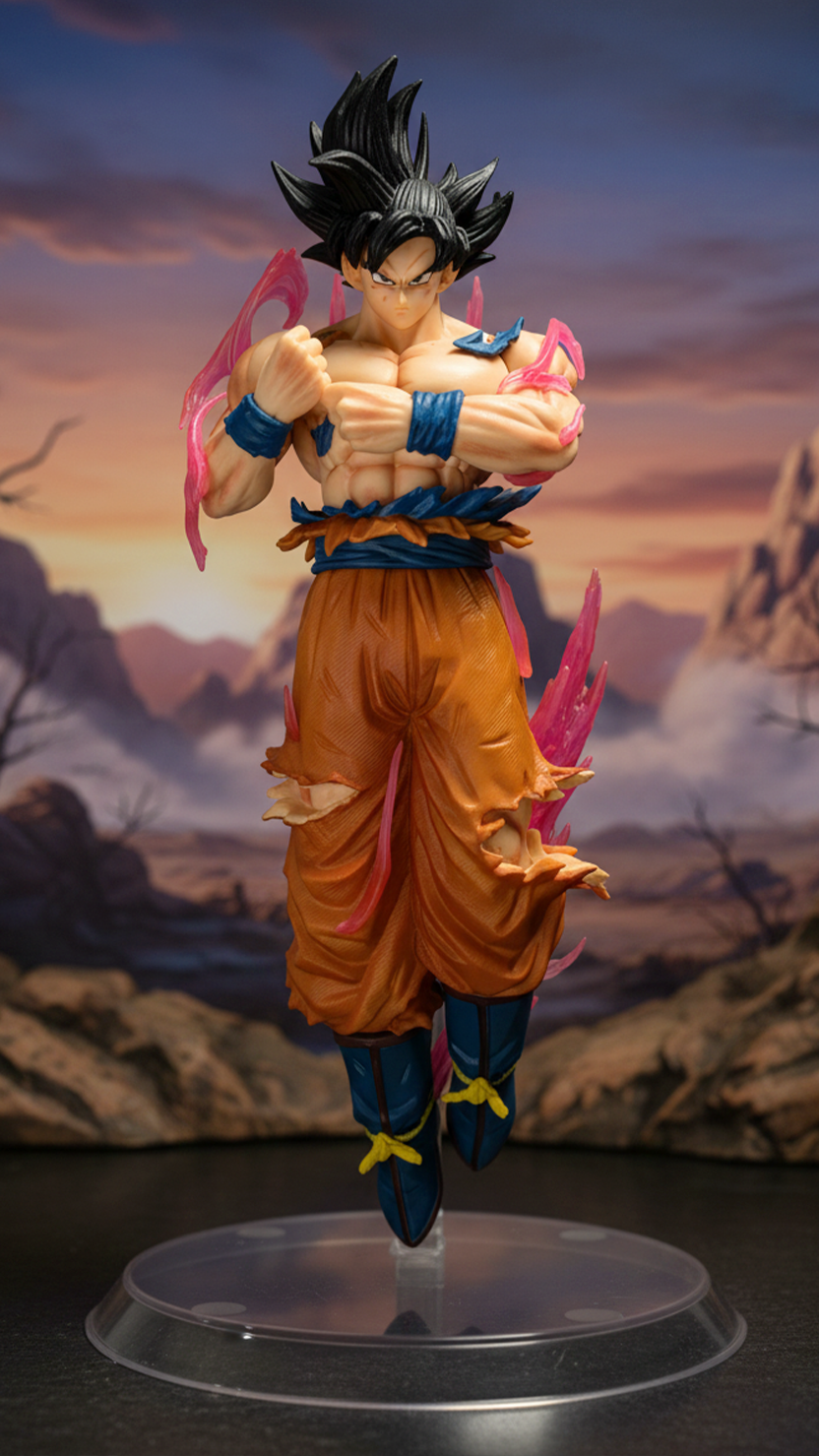 Goku Charging/Defensive Action Figure (20Cm) Hellzone
