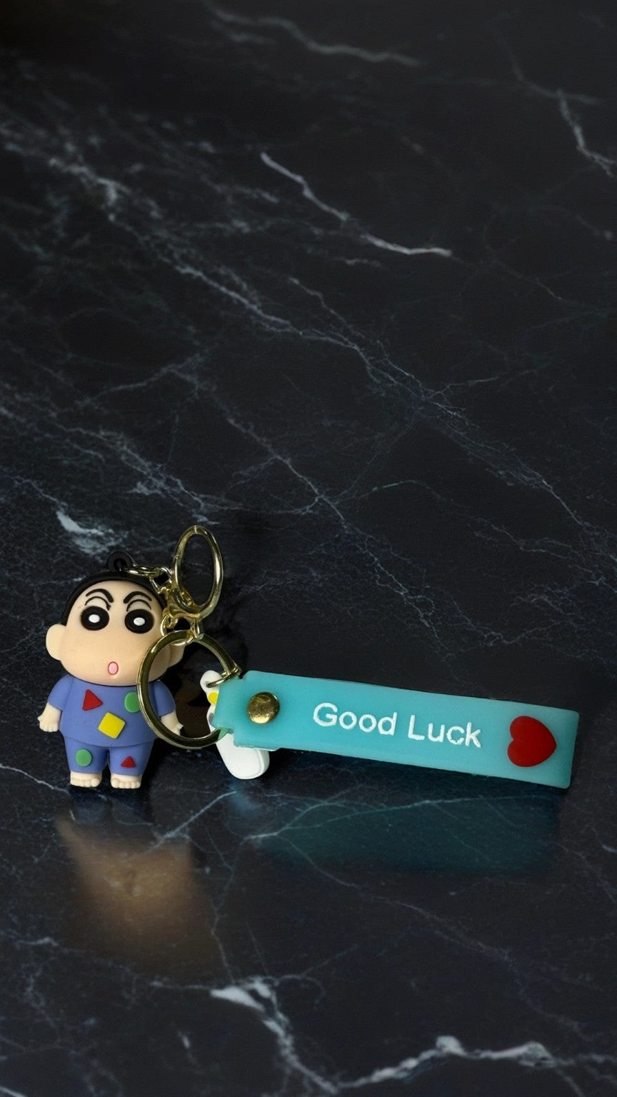 Shin-chan Nohara Blue Pajamas Keychain | Hellzone