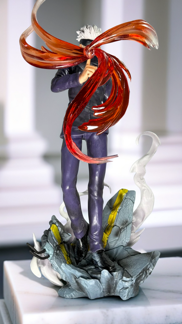 Jujutsu Kaisen: Satoru Gojo Red and White Effect Base Action Figure (28Cm) Hellzone