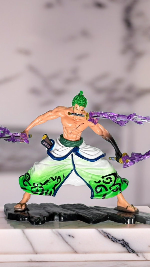 Roronoa Zoro Three-Sword Style Action Figure (17Cm) Hellzone