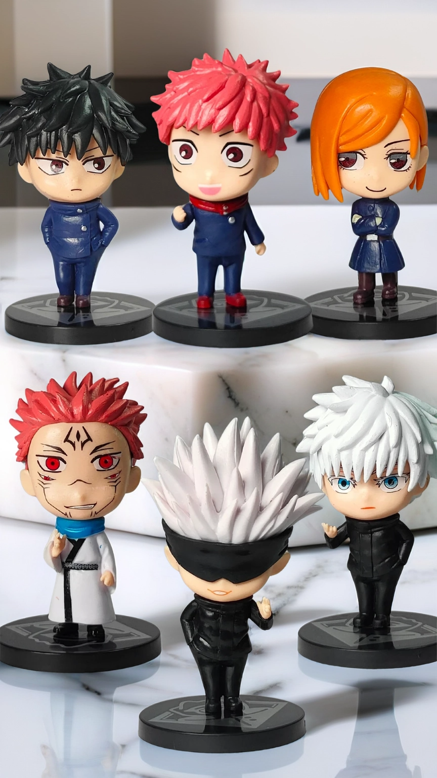 Jujutsu Kaisen Ultimate 6-Piece Set Miniature | Hellzone