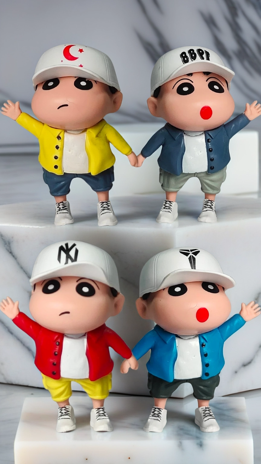 Shin-chan Ultimate 4-Piece Set Miniature | Hellzone