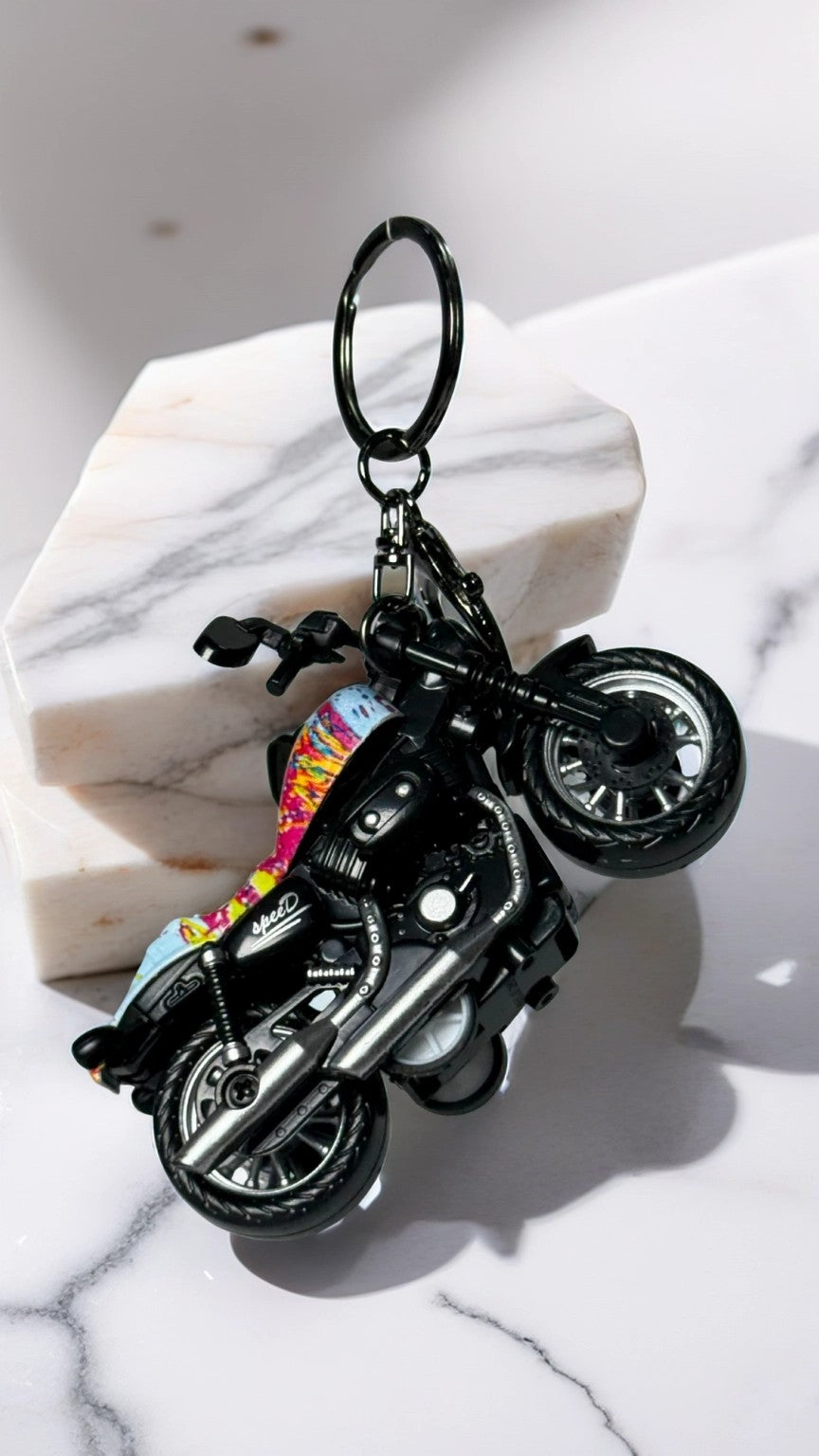 Rider Motorcycle Keychain | Hellzone