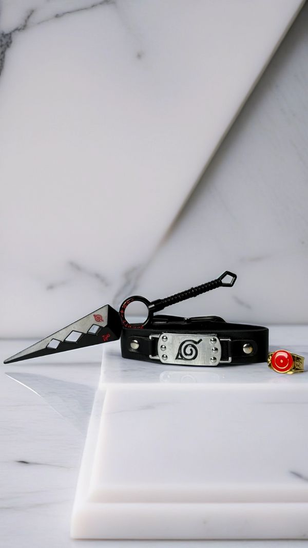 Fourth Hokage Minato Style Ninja Cosplay Set | Hellzone