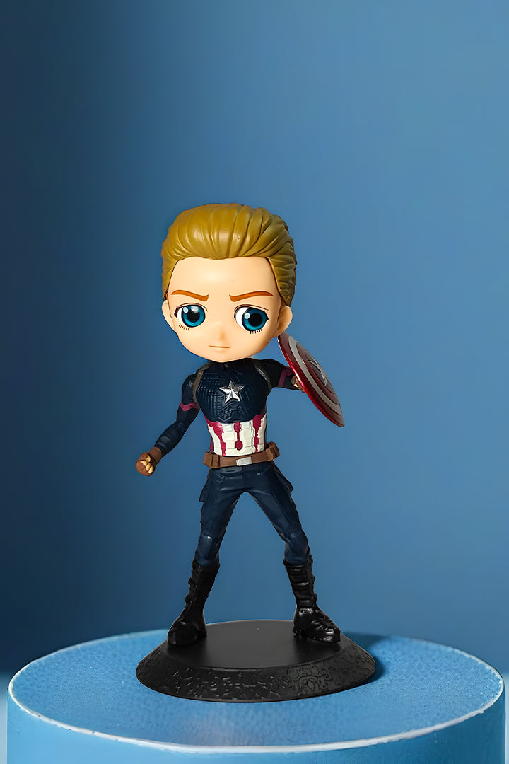Captain America No Helmet Q Posket