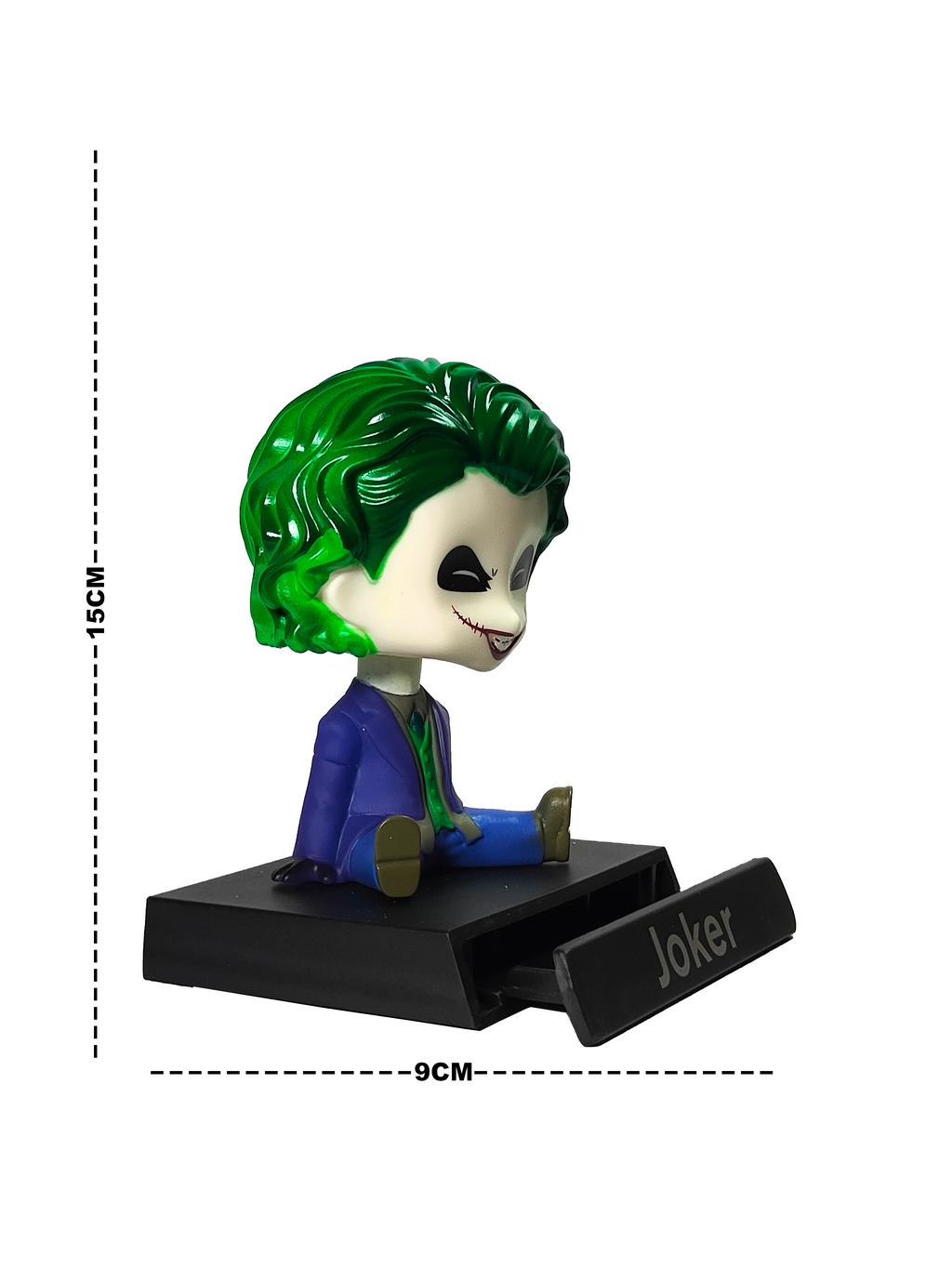 Green Joker Bobble Head